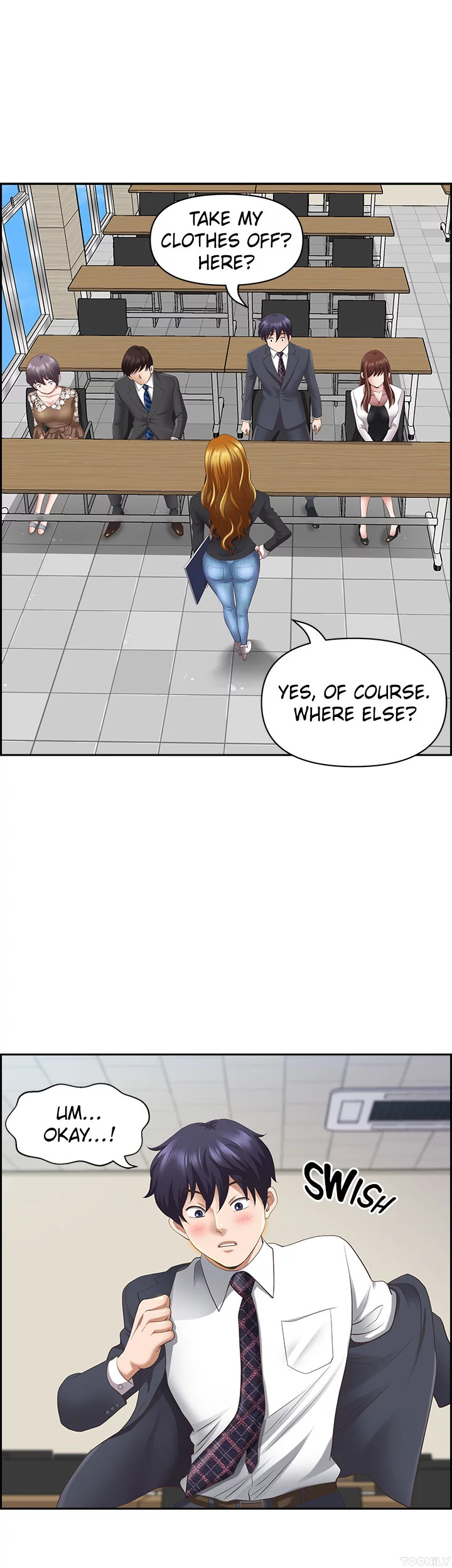 Read manhwa On an Airplane END Chapter 3 - SauceManhwa.com