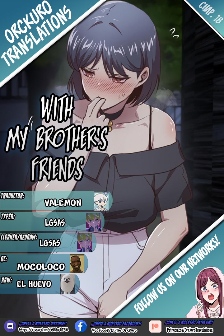 Read manhwa With My Brother’s Friends Chapter 18 - SauceManhwa.com