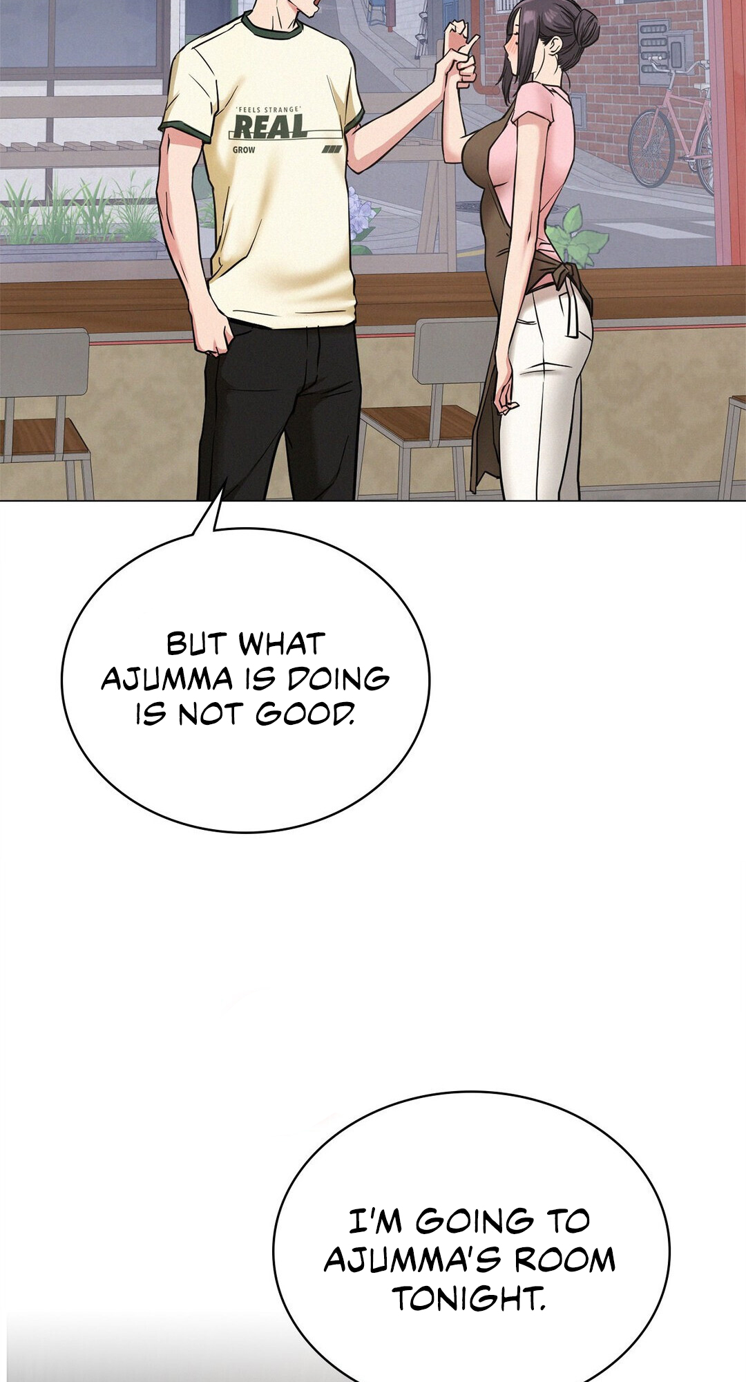 Read manhwa Staying with Ajumma Chapter 9 - SauceManhwa.com