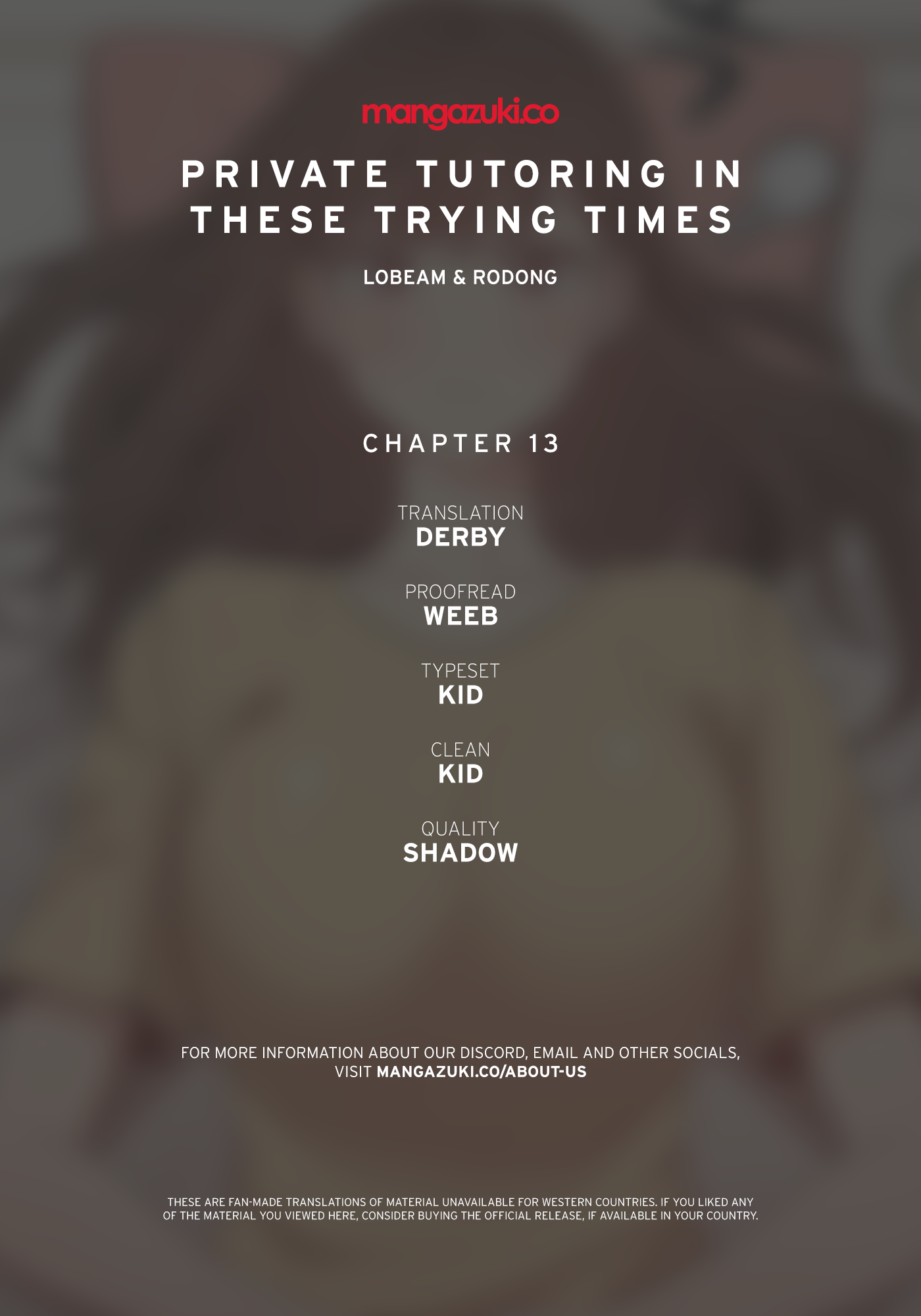 Read manhwa Private Tutoring in These Difficult Times Chapter 13 - SauceManhwa.com