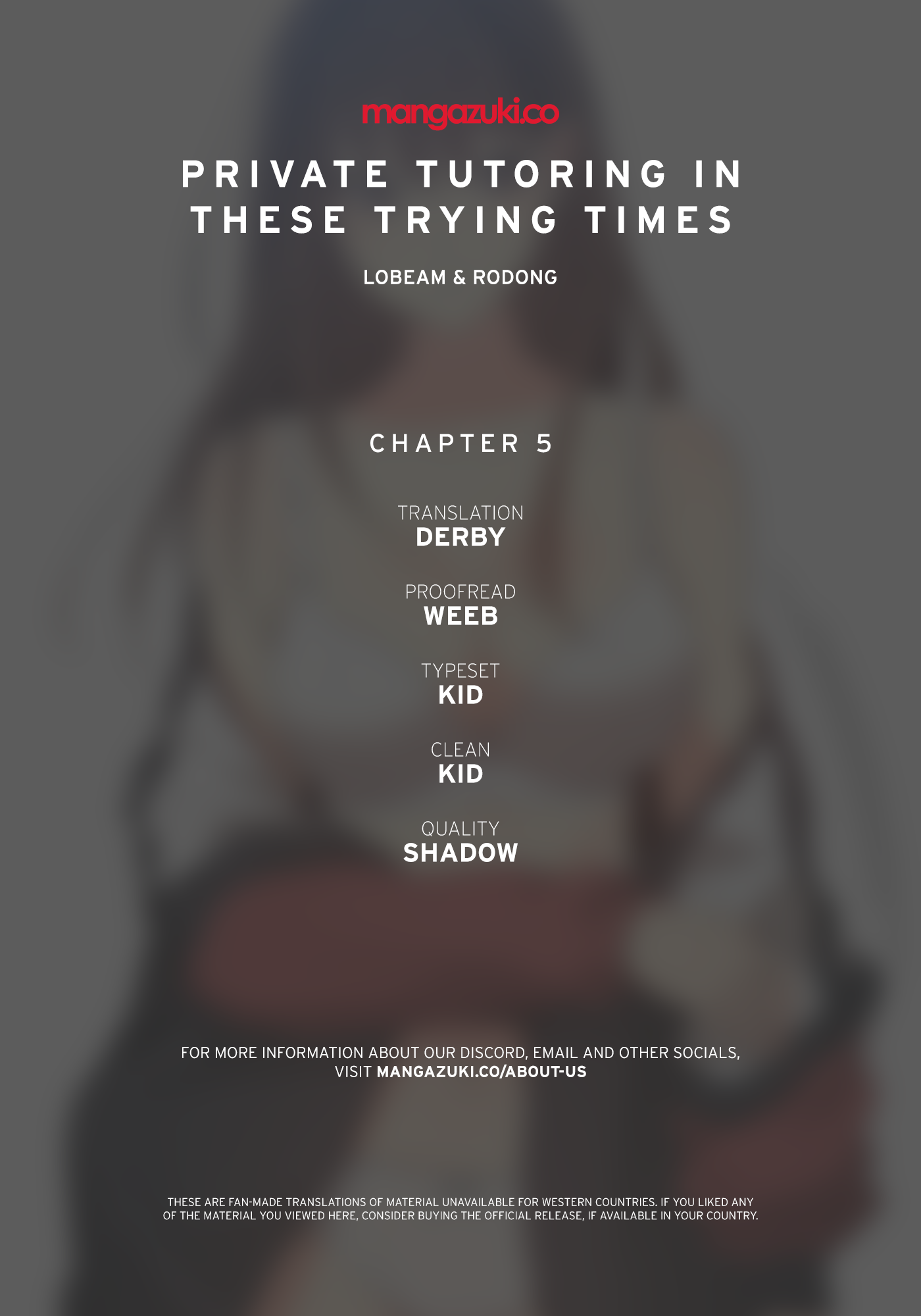 Read manhwa Private Tutoring in These Difficult Times Chapter 5 - SauceManhwa.com