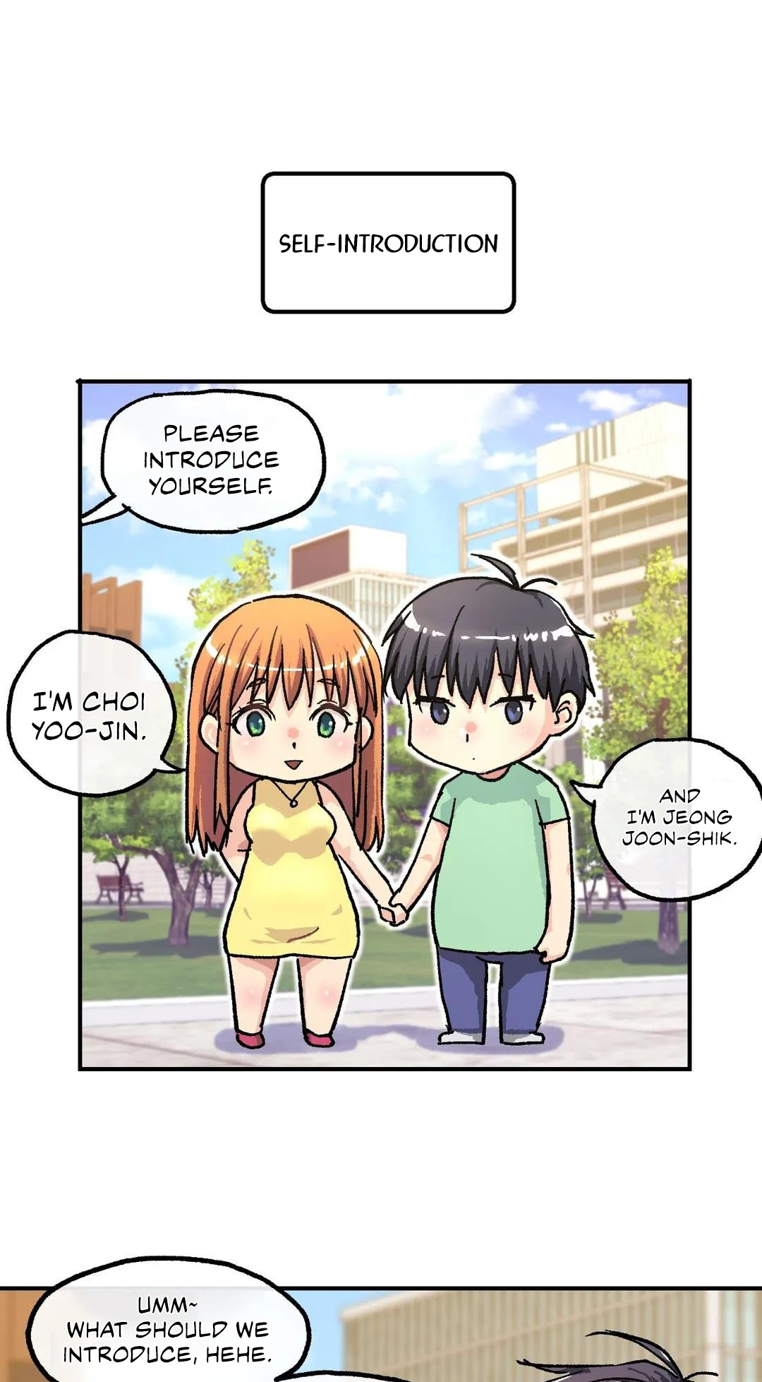 Read manhwa My girlfriend is a G-Cup! End Chapter 1 - SauceManhwa.com