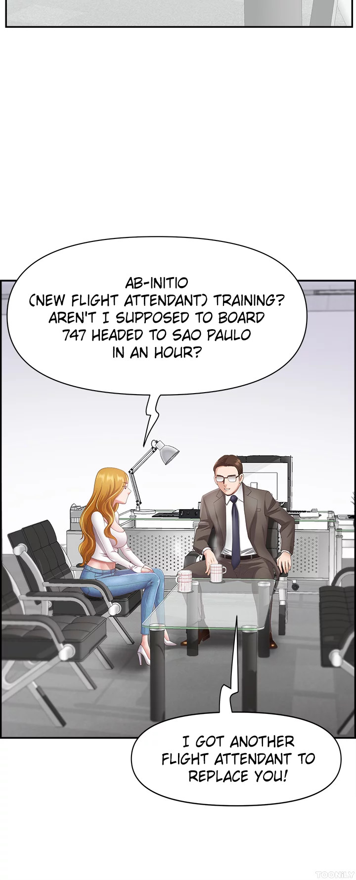 Read manhwa On an Airplane END Chapter 1 - SauceManhwa.com