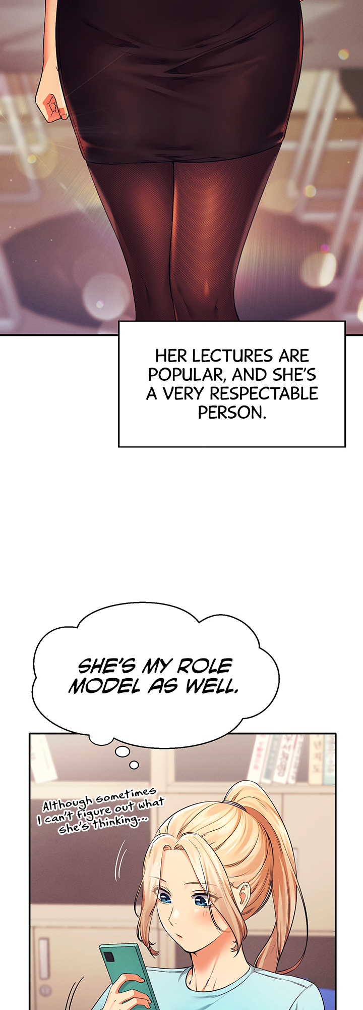 Read manhwa Is There No Goddess in My College? Chapter 33 - SauceManhwa.com