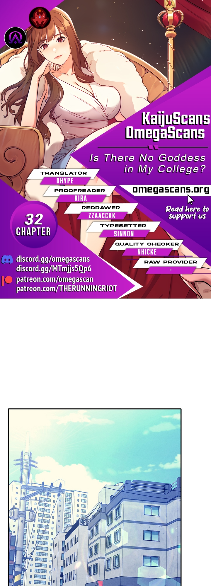 Read manhwa Is There No Goddess in My College? Chapter 32 - SauceManhwa.com