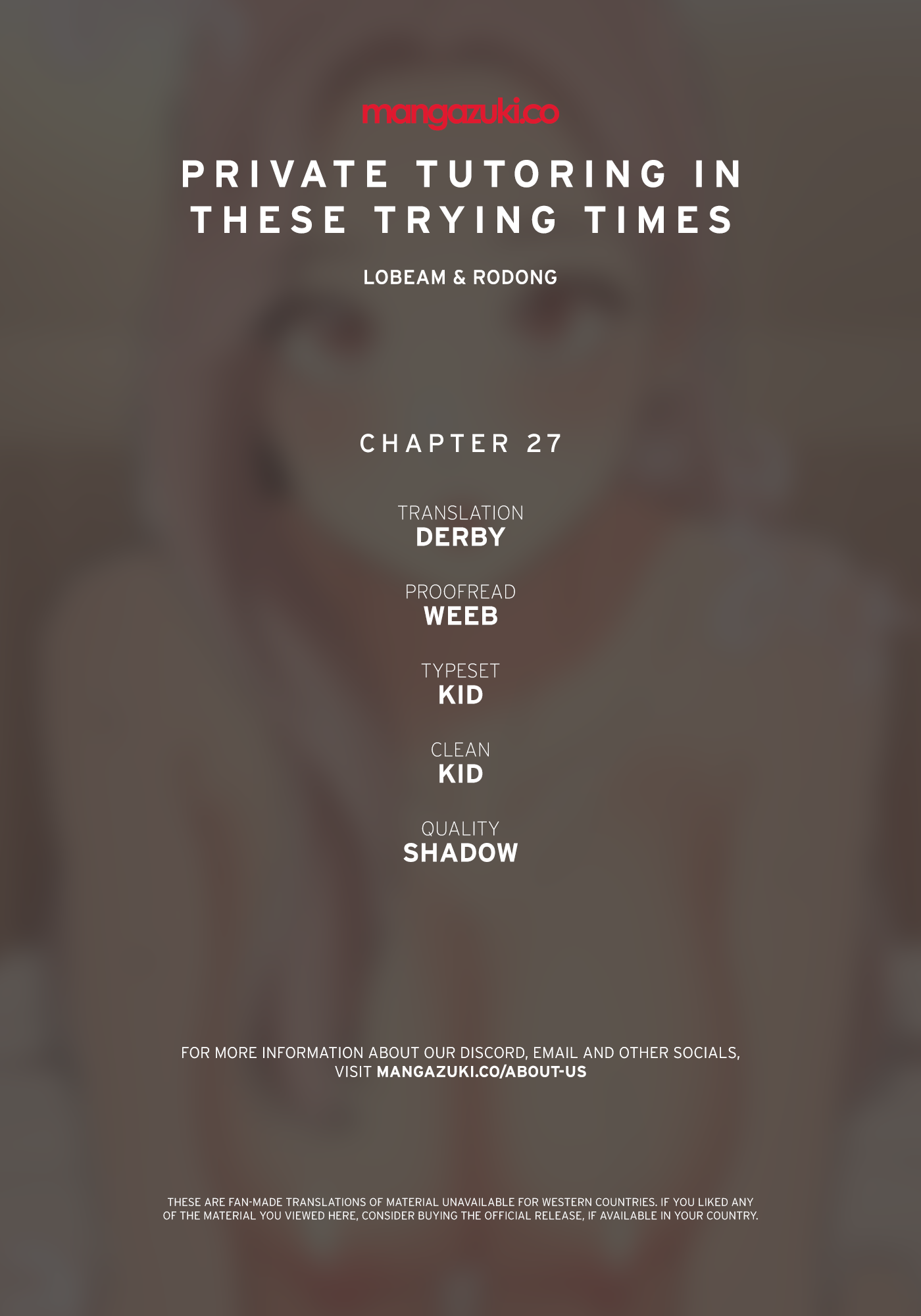 Read manhwa Private Tutoring in These Difficult Times Chapter 27 - SauceManhwa.com