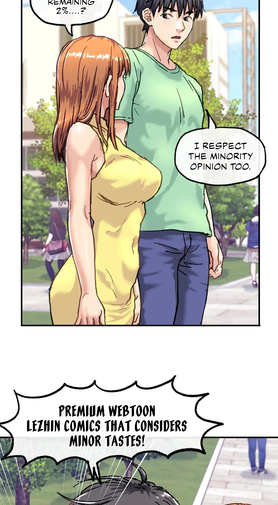 Read manhwa My girlfriend is a G-Cup! End Chapter 1 - SauceManhwa.com