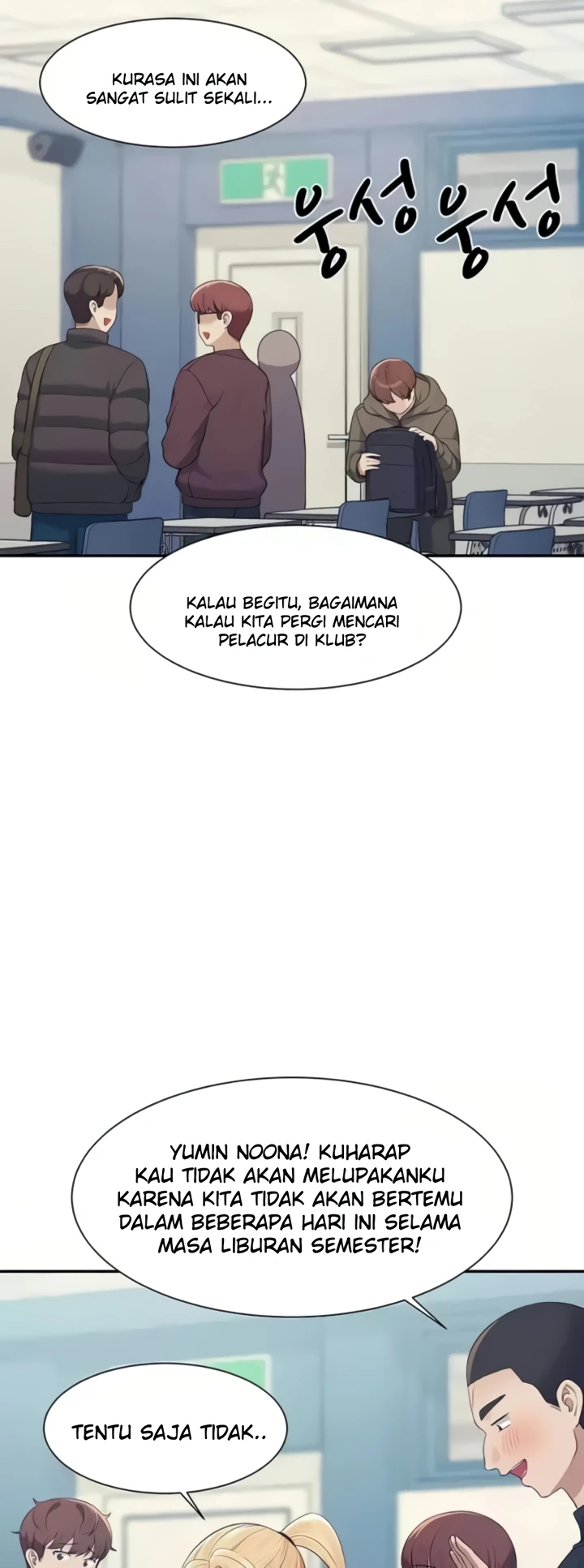 Read manhwa Is There No Goddess in My College? Chapter 147 - SauceManhwa.com