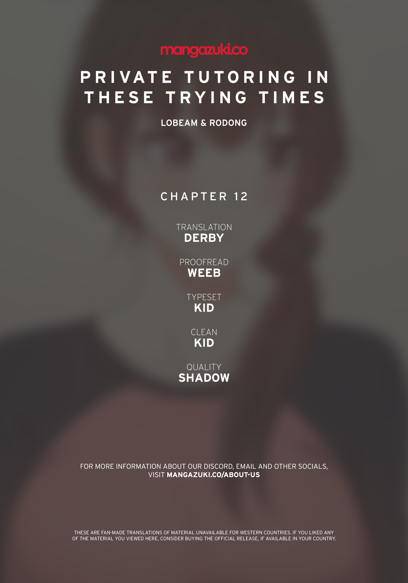 Read manhwa Private Tutoring in These Difficult Times Chapter 12 - SauceManhwa.com