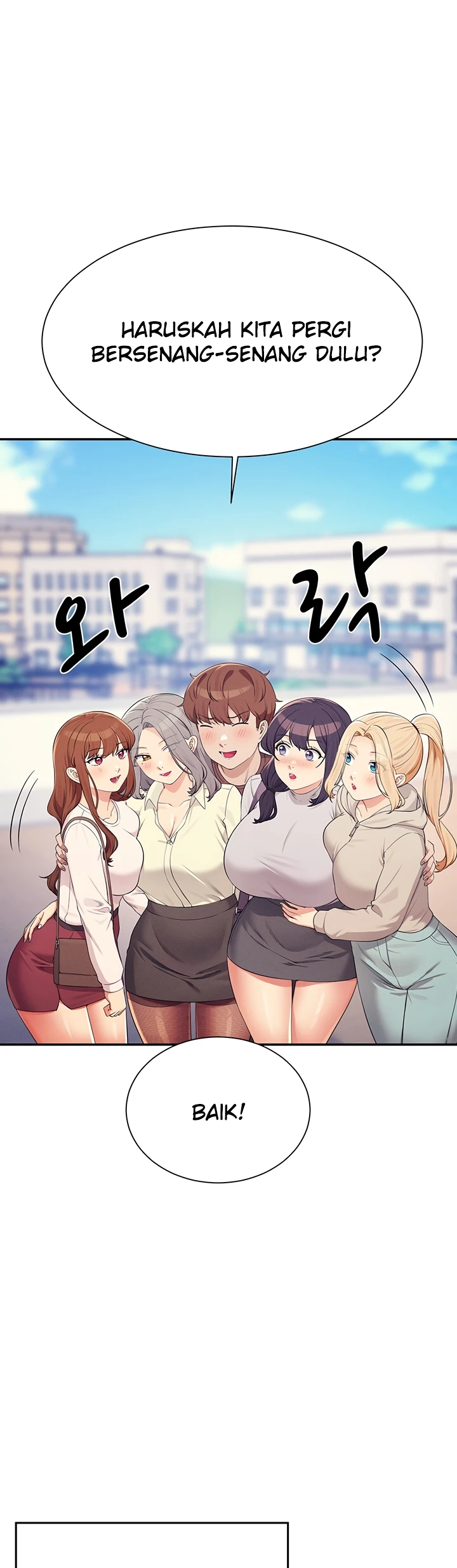 Read manhwa Is There No Goddess in My College? Chapter 150 - SauceManhwa.com