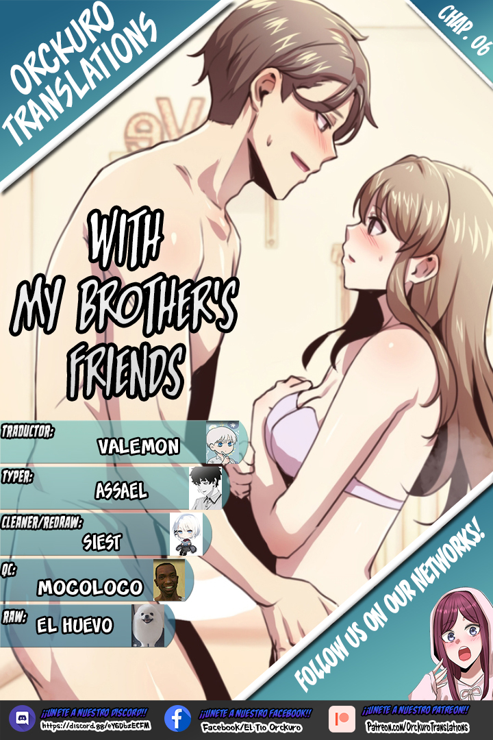 Read manhwa With My Brother’s Friends Chapter 6 - SauceManhwa.com