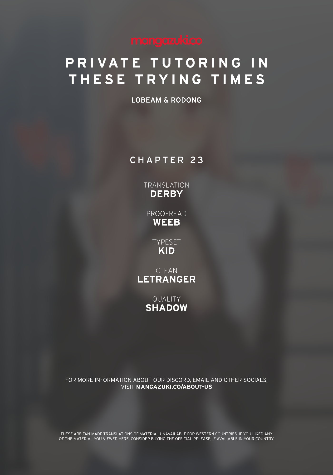 Read manhwa Private Tutoring in These Difficult Times Chapter 23 - SauceManhwa.com