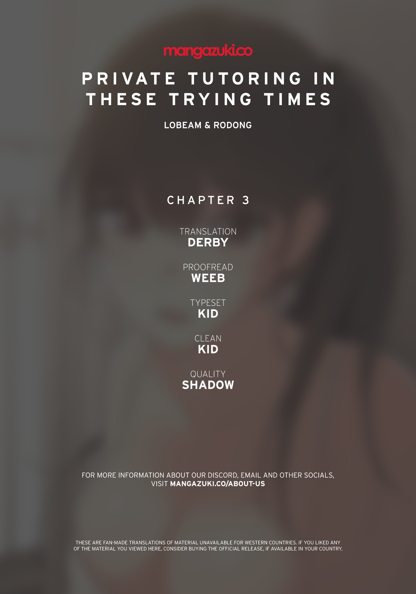 Read manhwa Private Tutoring in These Difficult Times Chapter 3 - SauceManhwa.com