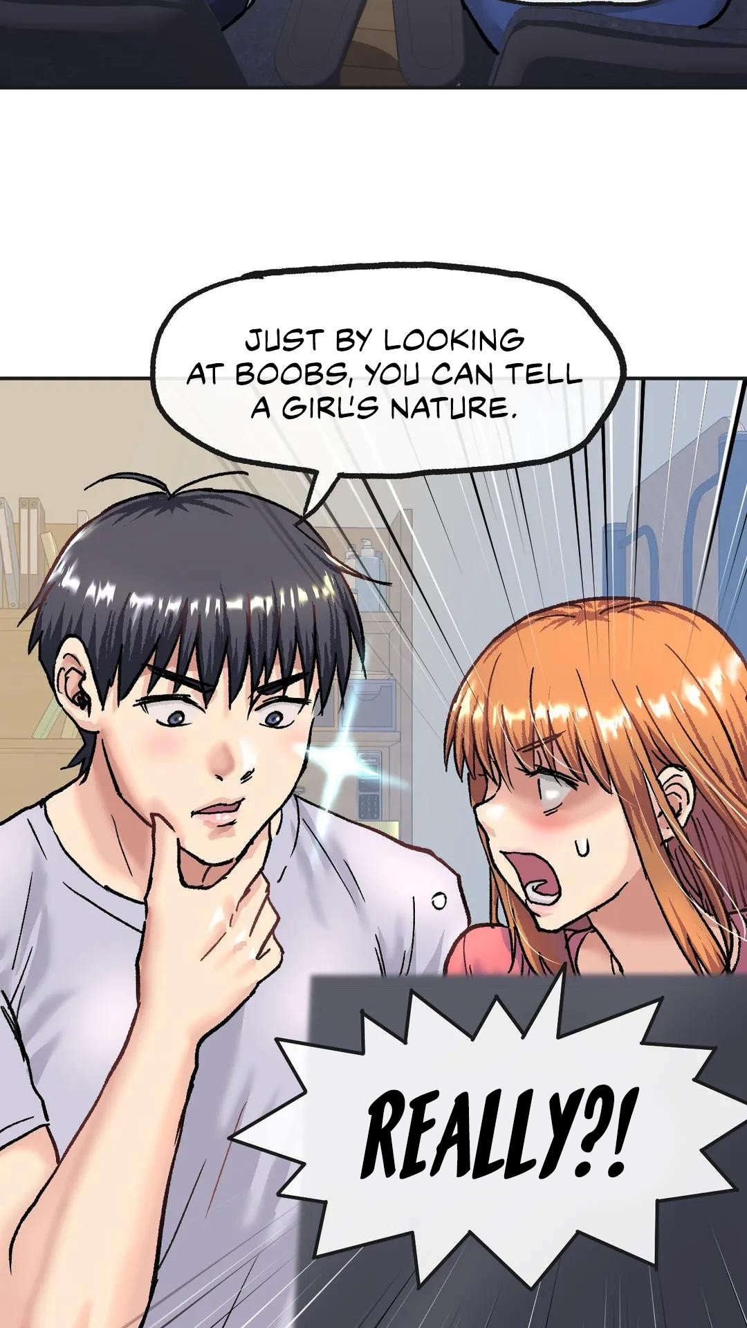 Read manhwa My girlfriend is a G-Cup! End Chapter 1 - SauceManhwa.com