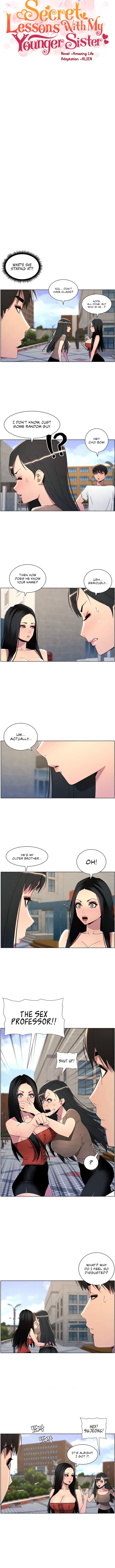 Read manhwa Secret Lessons With My Younger Sister  Chapter 28 - SauceManhwa.com