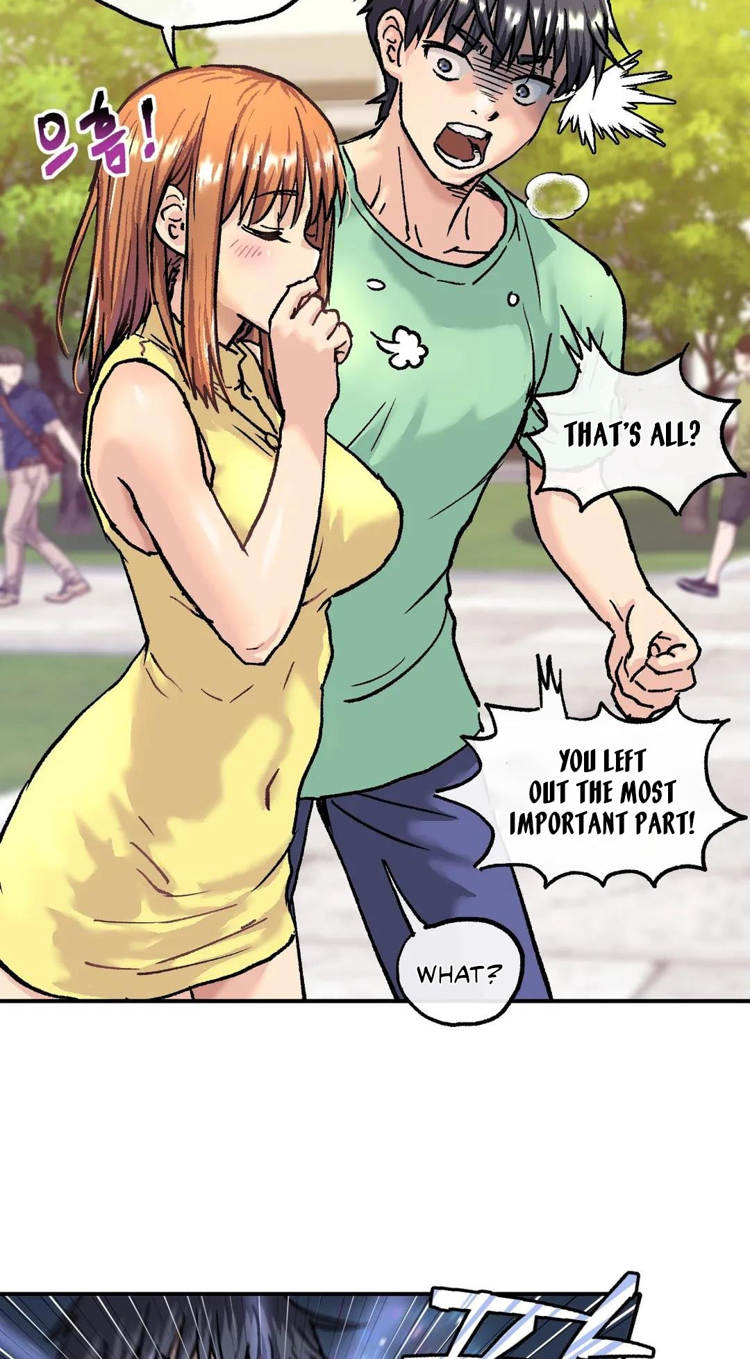 Read manhwa My girlfriend is a G-Cup! End Chapter 1 - SauceManhwa.com