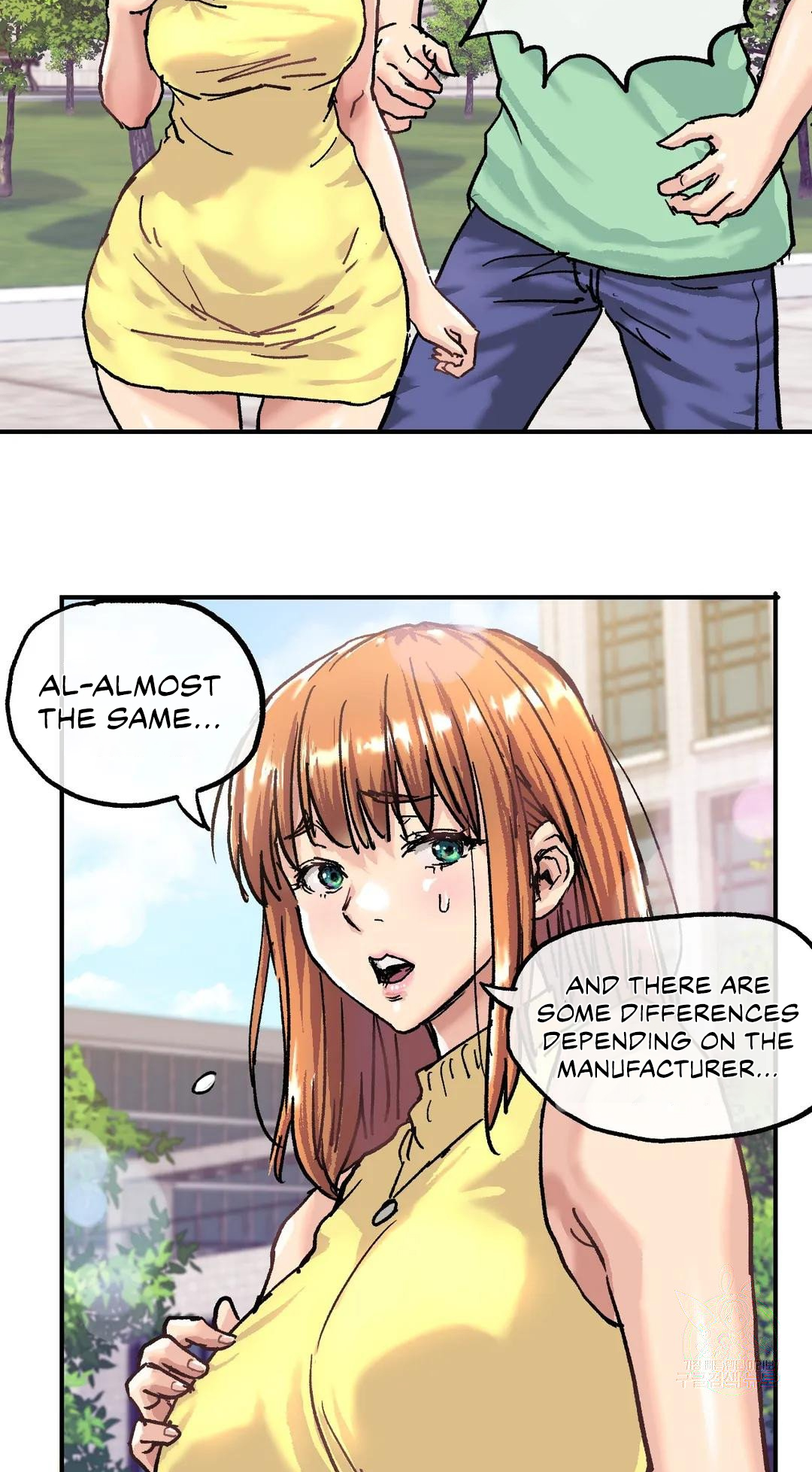 Read manhwa My girlfriend is a G-Cup! End Chapter 1 - SauceManhwa.com