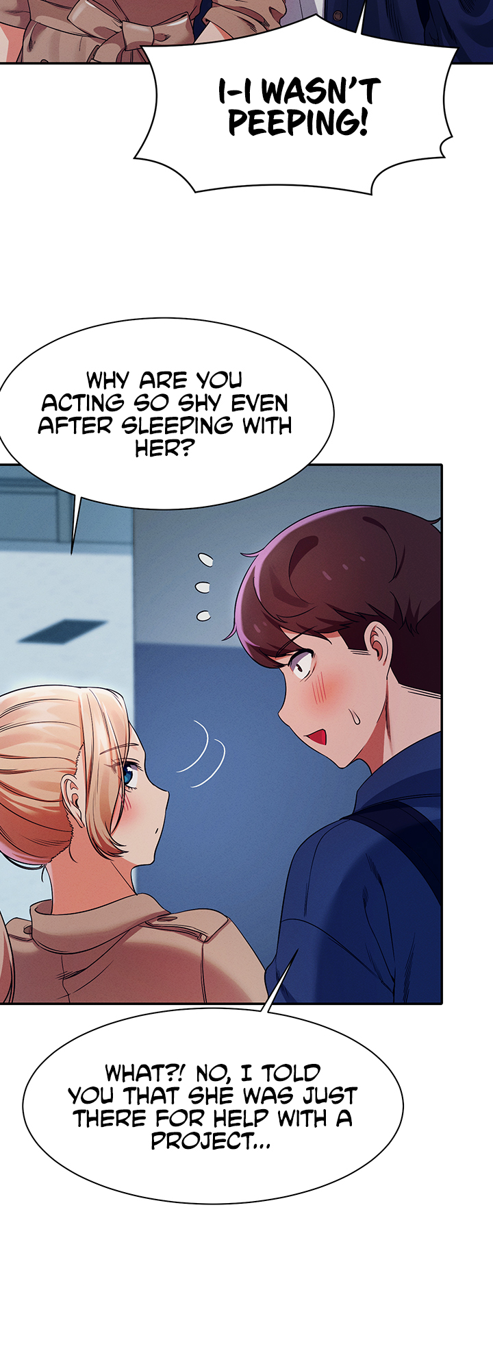 Read manhwa Is There No Goddess in My College? Chapter 33 - SauceManhwa.com