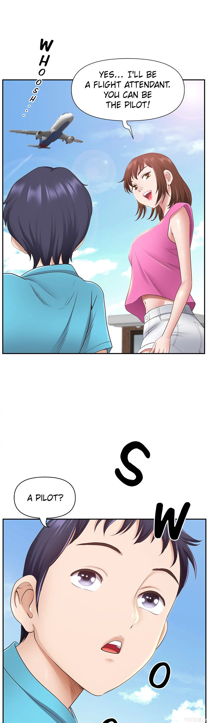 Read manhwa On an Airplane END Chapter 1 - SauceManhwa.com