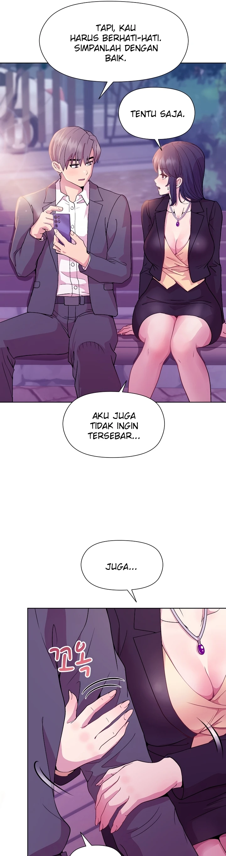 Read manhwa Playing a game with my Busty Manager Chapter 49 - SauceManhwa.com