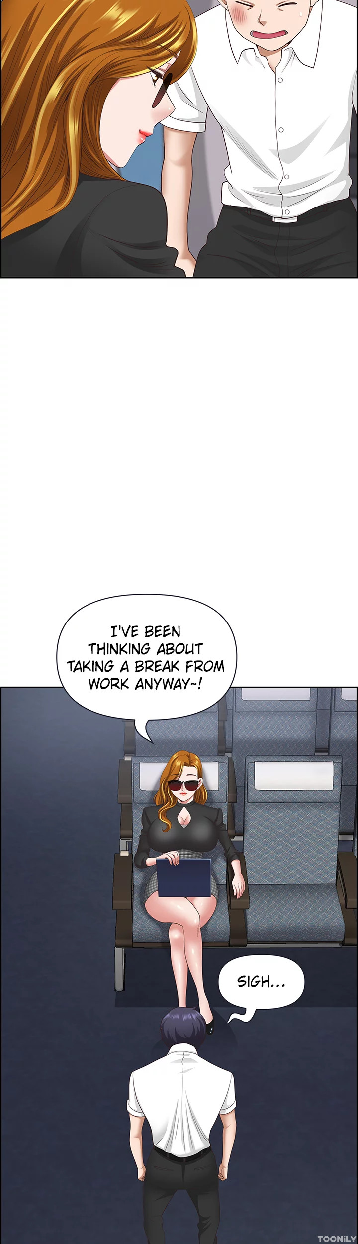 Read manhwa On an Airplane END Chapter 14 - SauceManhwa.com